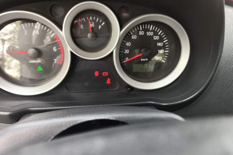 Used Foton MP-X E 2016 2.0L Express Edition 4G63 Odometer Close Up