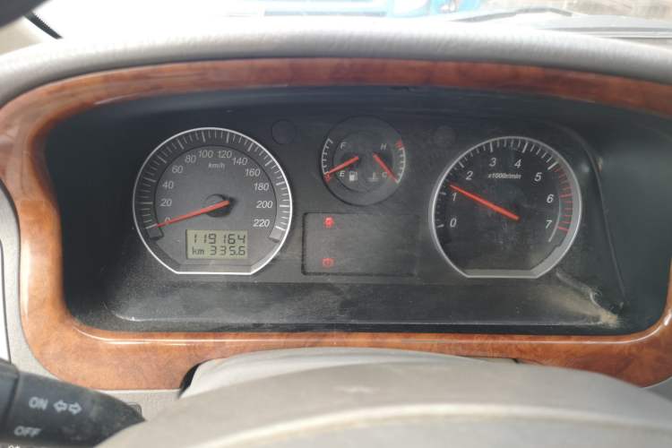 Used Foton MP-X E 2016 2.0L Commercial Version 4G63 Odometer Close Up