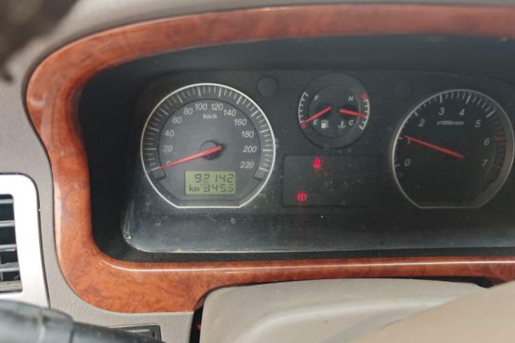Used Foton MP-X E 2016 2.0L Commercial Version 4G63 Odometer Close Up