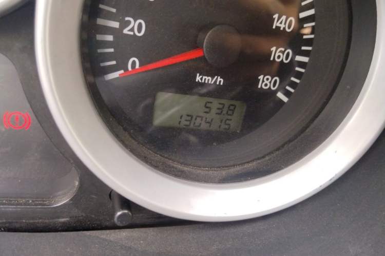Used Foton MP-X E 2017 2.0L New Express Long Wheelbase 4Q20M Odometer Close Up