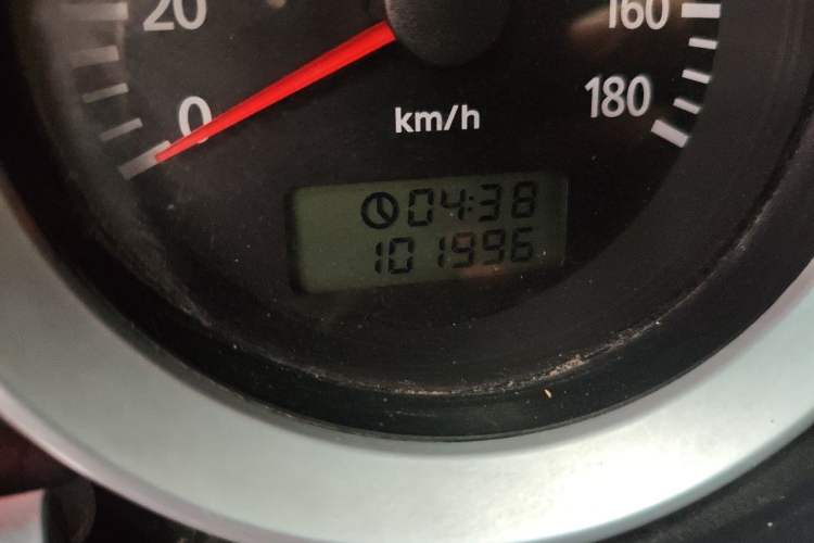 Used Foton MP-X E 2017 2.0L New Express Long Wheelbase 4Q20M Odometer Close Up