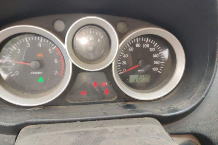 Used Foton MP-X E 2017 2.0L New Express Long Wheelbase 4Q20M Odometer Close Up