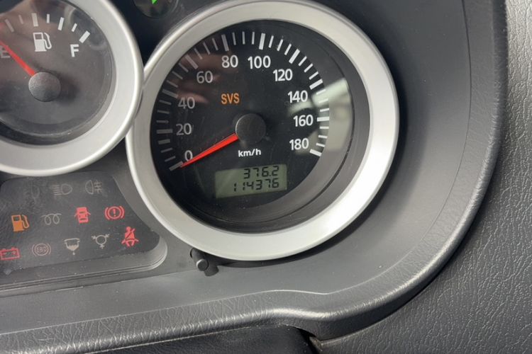 Used Foton MP-X E 2017 2.0L New Express Long Wheelbase 4Q20M Odometer Close Up