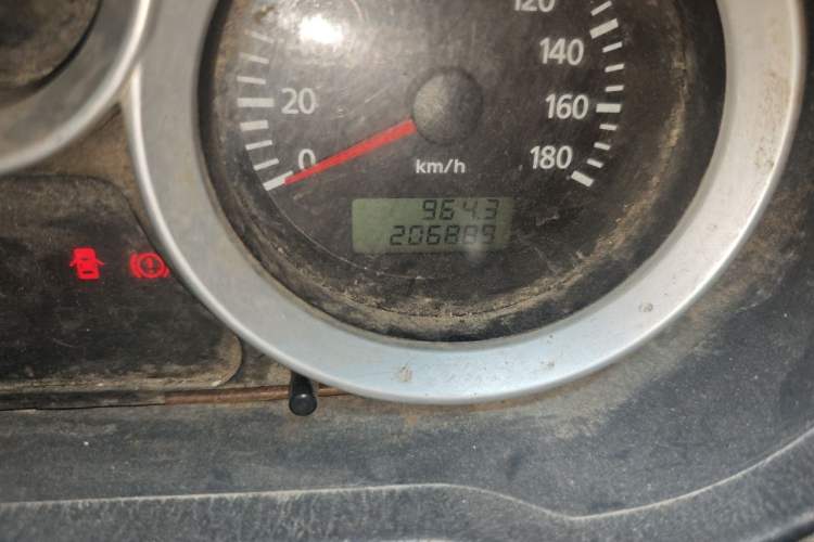 Used Foton MP-X E 2017 2.0L New Express Long Wheelbase 4Q20M Odometer Close Up