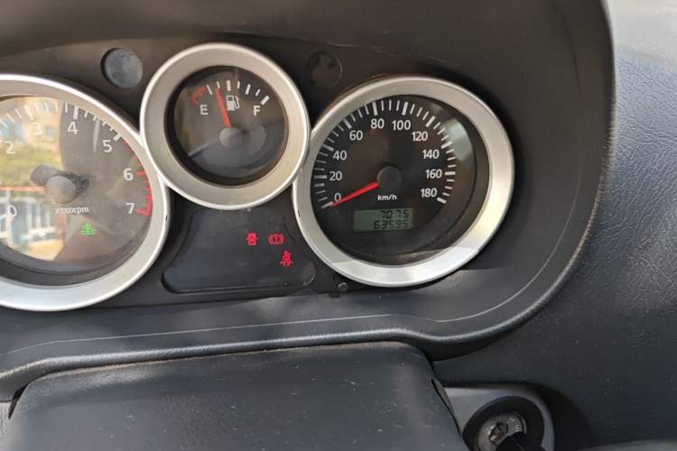 Used Foton MP-X E 2017 2.0L Commercial Version Standard Long-Wheelbase 4G63 Odometer Close Up