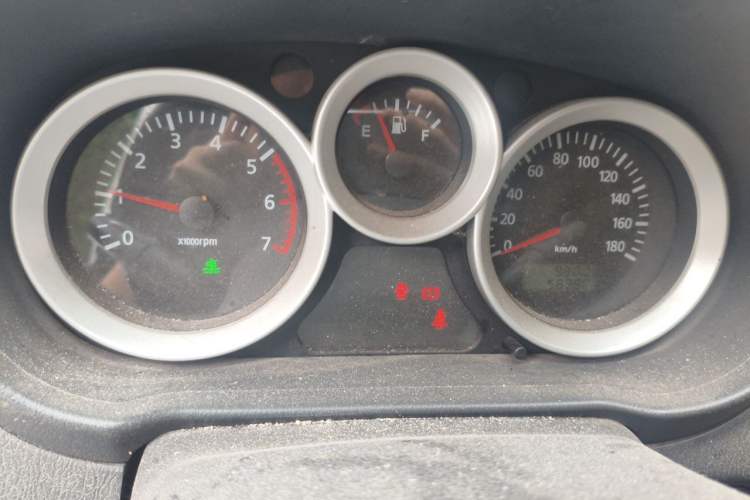 Used Foton MP-X E 2017 2.0L New Express Long Wheelbase 4Q20M Odometer Close Up