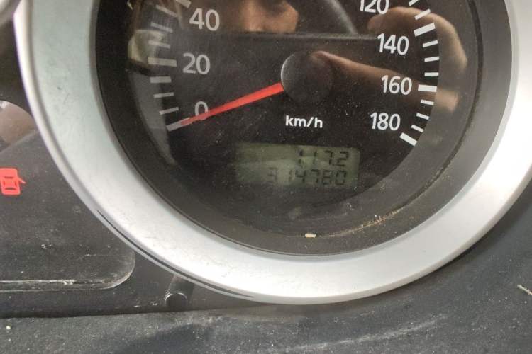 Used Foton MP-X E 2017 2.0L New Express Long Wheelbase 4Q20M Odometer Close Up