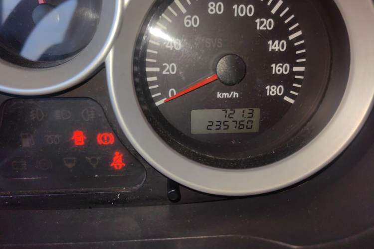 Used Foton MP-X E 2017 2.0L New Express Long Wheelbase 4Q20M Odometer Close Up
