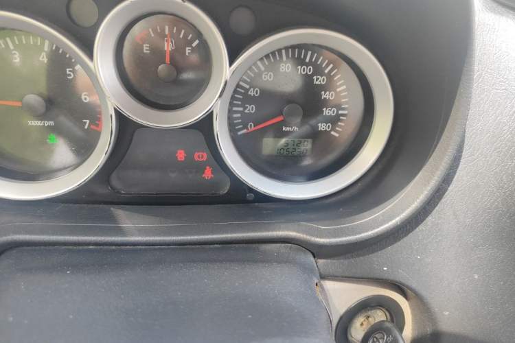 Used Foton MP-X E  Odometer Close Up