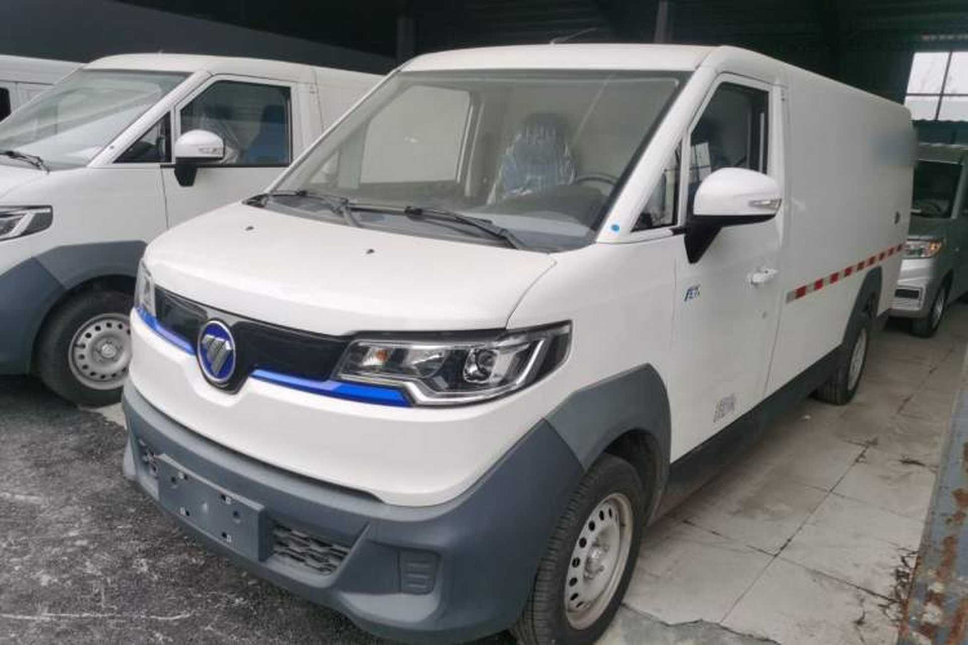 Used Foton Qianduoduo 2024 Facelifted Van-Type Cargo Vehicle Flat Roof 2 Seats Evey Lithium Energy 41.86 kWh Exterior 4