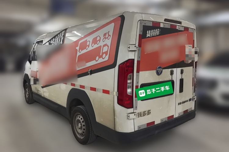 Used Foton Qianduoduo 2024 Box-Type Van Flat Roof 2 Seats EVE Energy 41.86 kWh Rear Left 45 Deg