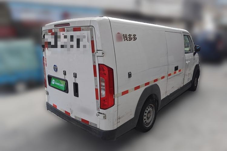 Used Foton Qianduoduo 2024 Box-Type Van Flat Roof 2 Seats EVE Energy 41.86 kWh Rear Right 45 Deg