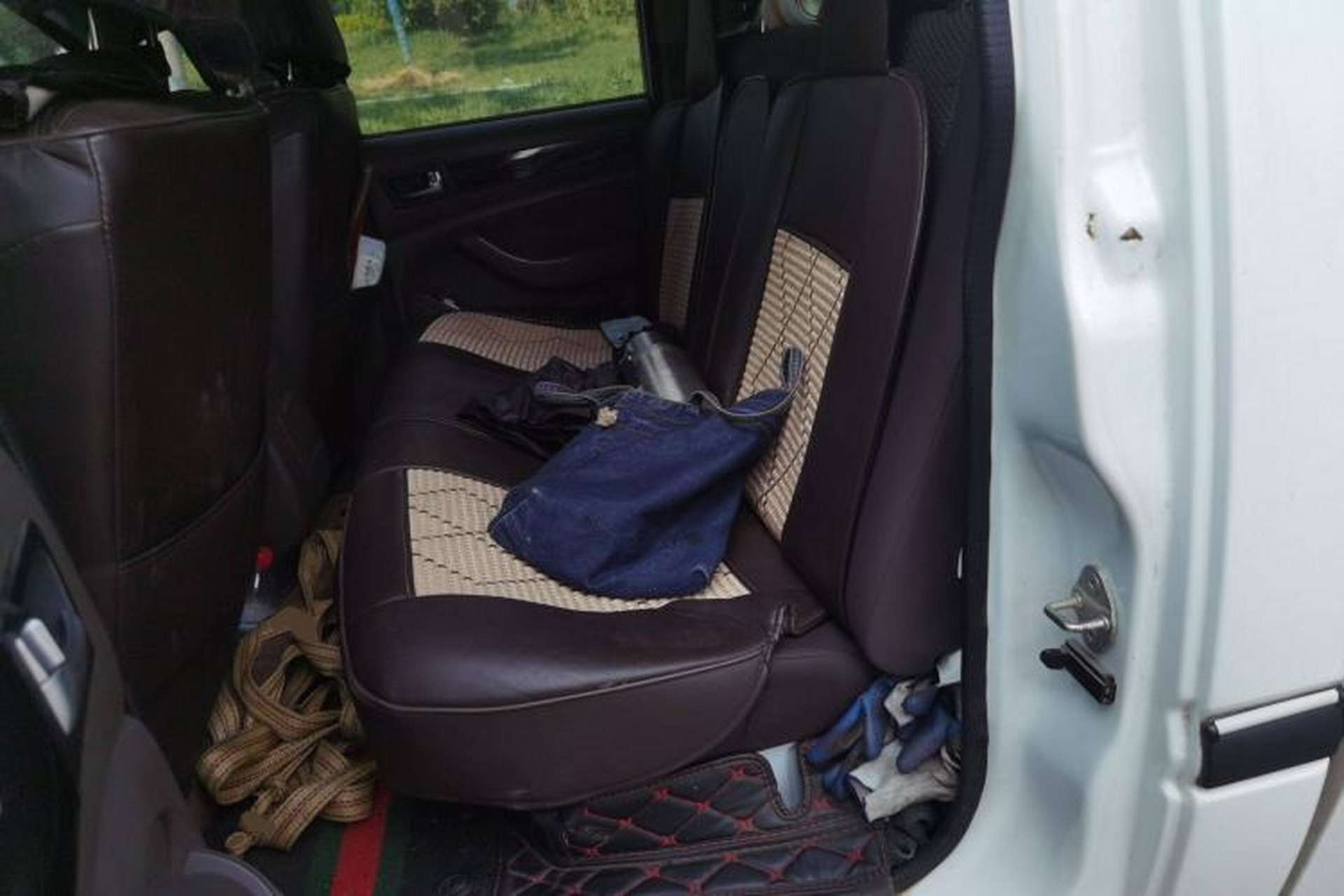 Used Foton Sapporo 2021 1.5L Two-Wheel Drive China VI Standard Chuangfu Xiaohuolang DAM15KL Left Rear Seat