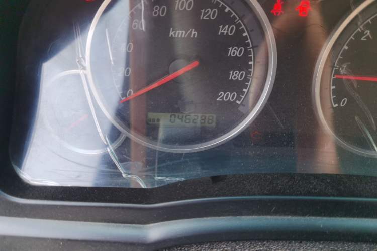 Used Foton Sapporo 2021 1.5L Two-Wheel Drive China VI Standard Chuangfu Xiaohuolang DAM15KL Odometer Close Up