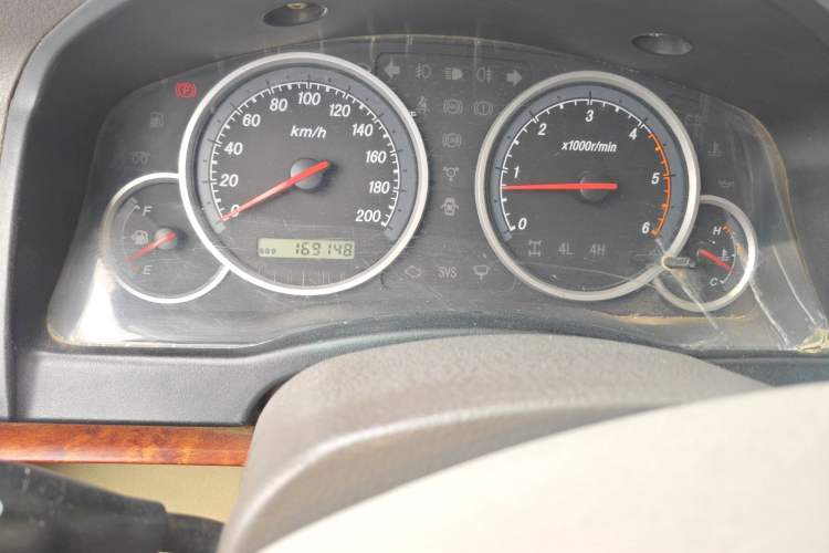 Used Foton Sapporo  Odometer Close Up