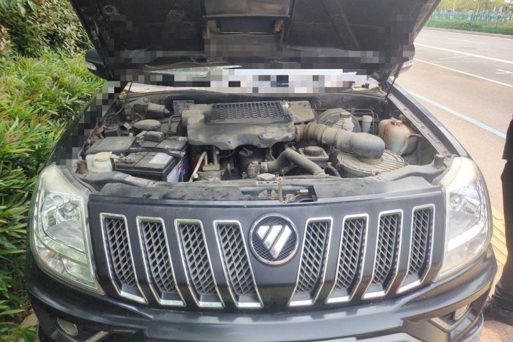 Used Foton Sapporo 2015 2.8T Two-Wheel Drive Comfort Edition 5555 mm Long Engine Bay