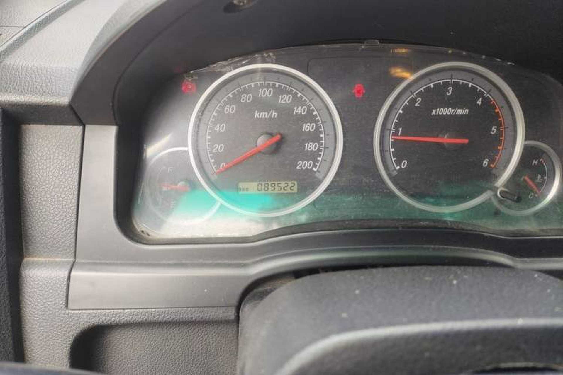 Used Foton Sapporo 2015 2.8T Two-Wheel Drive Comfort Edition 5555 mm Long Odometer Close Up