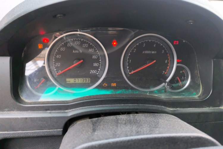 Used Foton Sapporo  Odometer Close Up