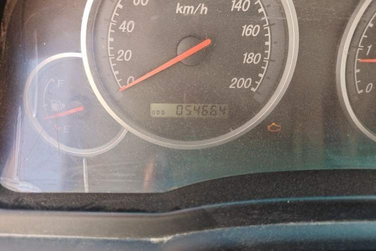 Used Foton Sapporo 2021 1.5L Two-Wheel Drive China VI Standard Chuangfu Xiaohuolang DAM15KL Odometer Close Up