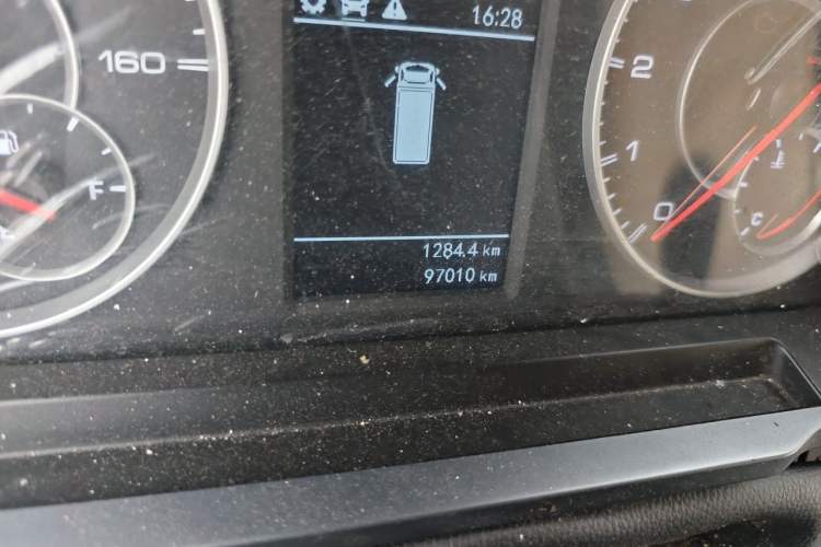 Used Foton Sapporo  Odometer Close Up