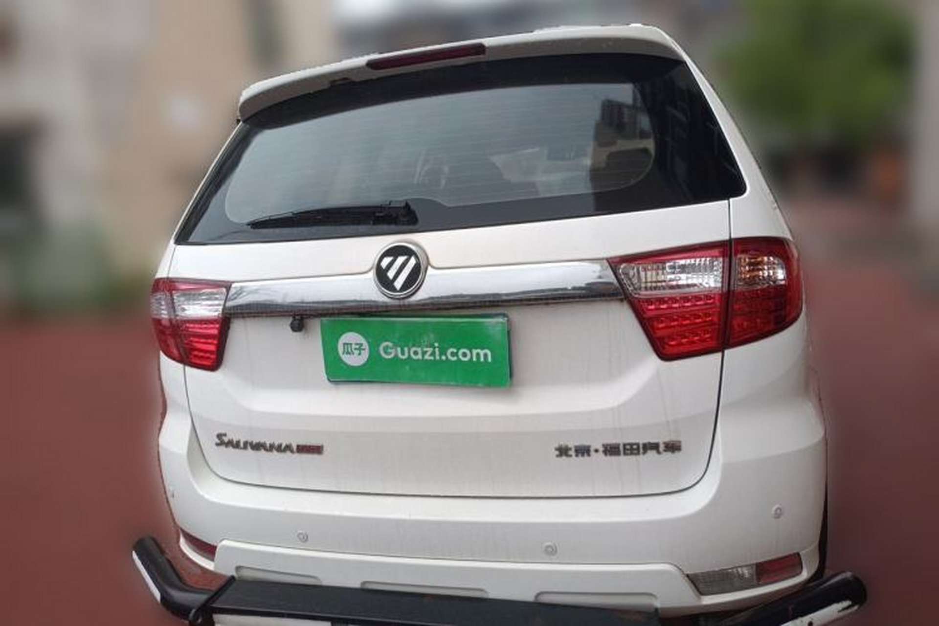 Used Foton Savana 2015 2.8T Manual 4x4 Diesel Luxury 7-Seater Rear