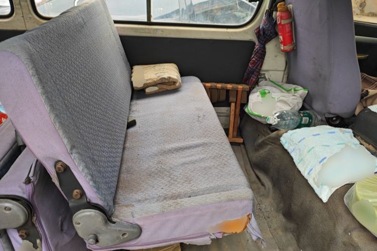 Used Foton Scenic 2010 2.0L Express Classic Short-Wheelbase Low-Roof 491EQ4A Left Rear Seat