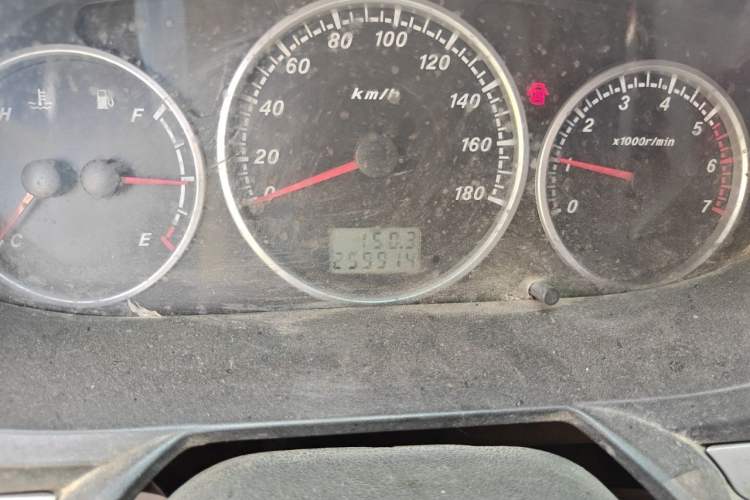 Used Foton Scenic 2012 2.0L Express Classic Short-Wheelbase Version 491EQ4A Odometer Close Up