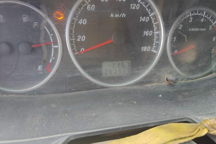 Used Foton Scenic 2012 2.0L Express Classic Short-Wheelbase Version 486EQV4 Odometer Close Up