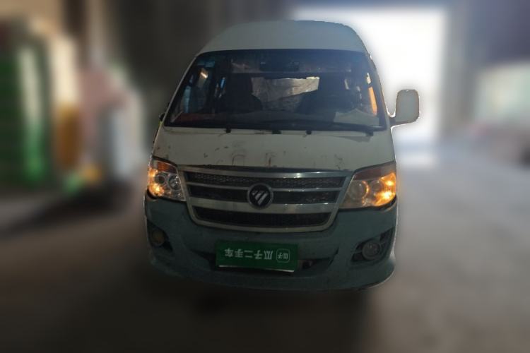 Used Foton Scenic 2014 2.5T Express Classic Long-Wheelbase High-Roof Version with 4J25TC Engine Front