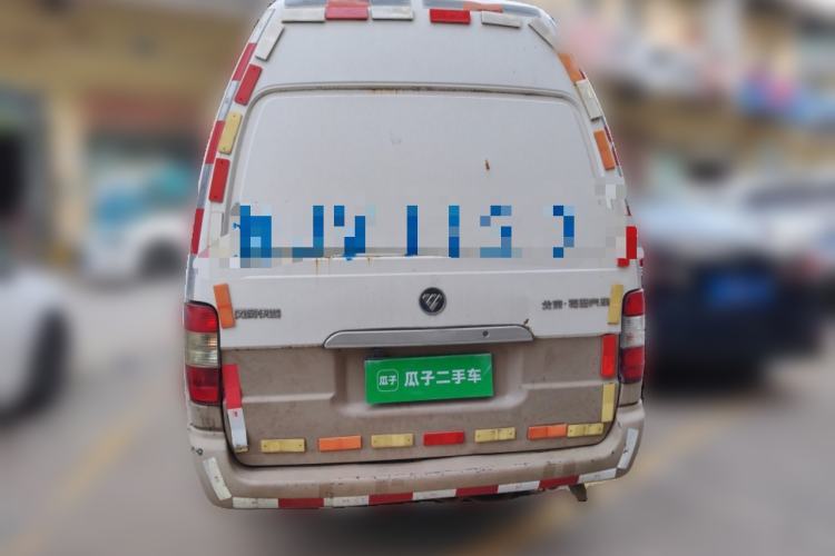 Used Foton Scenic 2014 2.5T Express Standard Long-Wheelbase High-Roof Version with 4J25TC Powertrain Rear