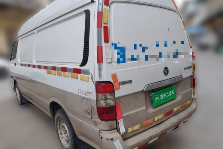 Used Foton Scenic 2014 2.5T Express Standard Long-Wheelbase High-Roof Version with 4J25TC Powertrain Rear Left 45 Deg