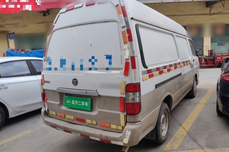 Used Foton Scenic 2014 2.5T Express Standard Long-Wheelbase High-Roof Version with 4J25TC Powertrain Rear Right 45 Deg