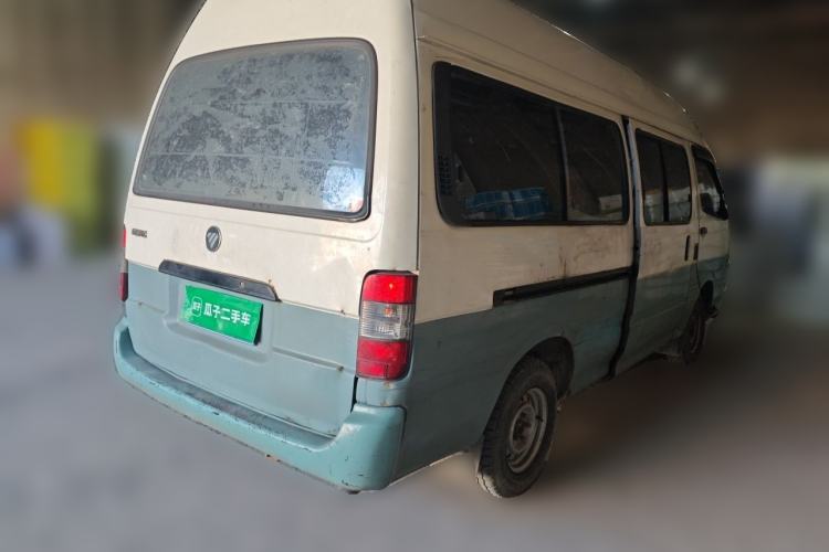 Used Foton Scenic 2014 2.5T Express Classic Long-Wheelbase High-Roof Version with 4J25TC Engine Rear Right 45 Deg