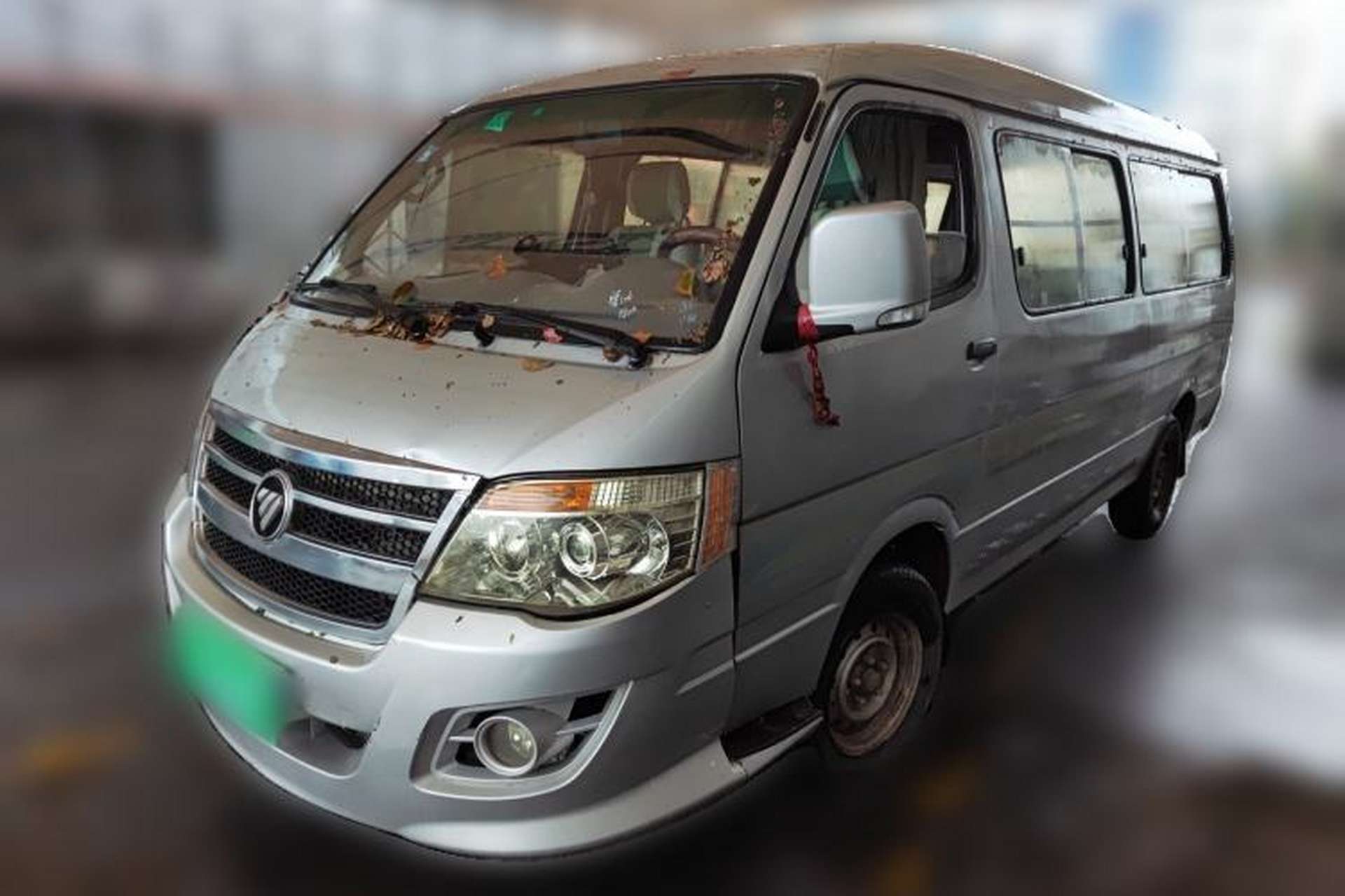 Used Foton Scenic 2014 2.5T Express Classic Long-Wheelbase Low-Roof Model 4J25TC Front Left 45 Deg