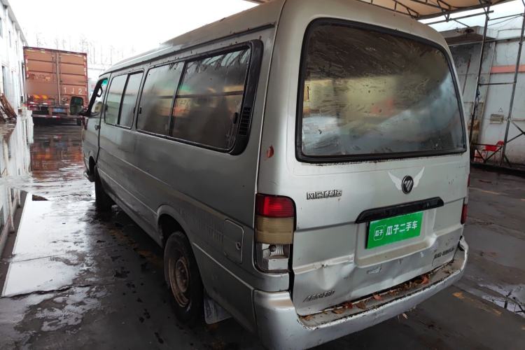 Used Foton Scenic 2014 2.5T Express Classic Long-Wheelbase Low-Roof Model 4J25TC Rear Left 45 Deg