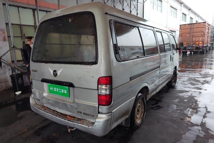Used Foton Scenic 2014 2.5T Express Classic Long-Wheelbase Low-Roof Model 4J25TC Rear Right 45 Deg