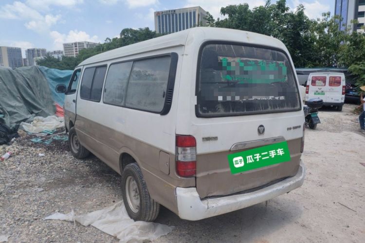 Used Foton Scenic 2014 2.5T Express Standard Long-Wheelbase Low-Roof Version with 4J25TC Engine Rear Left 45 Deg