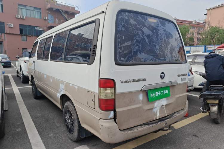 Used Foton Scenic 2016 2.0L Landscape Express Version Long Wheelbase Low Roof – 4Q20M Rear Left 45 Deg