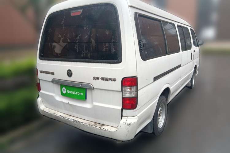 Used Foton Scenic 2016 2.5T Scenic Express Long Wheelbase Low-Roof 4J25TC Rear Right 45 Deg