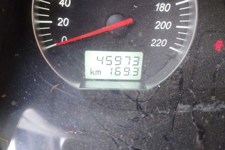 Used Foton Scenic G5 2021 2.0L Gasoline Commercial Version 5-Seater Multi-Purpose Passenger Vehicle 1TZS Odometer Close Up