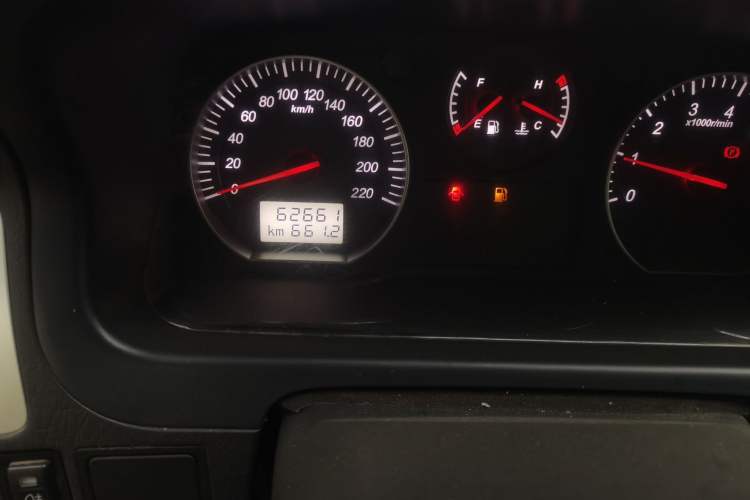 Used Foton Scenic G5 2019 2.0L Long-Wheelbase Flat-Top 2-Seat Van 4Q20M1 Odometer Close Up