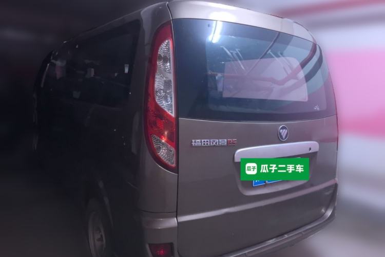 Used Foton Scenic G5 2019 2.0L Long-Wheelbase Flat-Roof 6-Seater Multi-Purpose Passenger Vehicle 4Q20M Rear Left 45 Deg