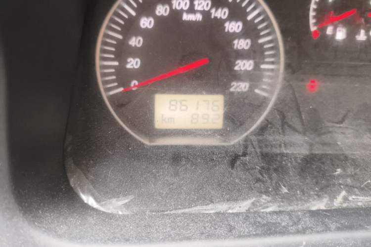 Used Foton Scenic G5 2019 2.0L New Express 6-Seater 1TZ Odometer Close Up