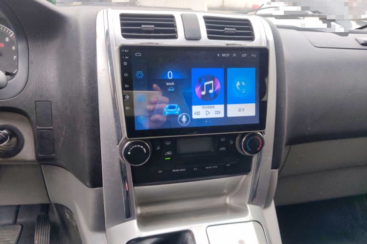 Used Foton Scenic G5 2020 2.4L Commercial Version Long-Wheelbase Flat-Roof 6-Seater Multi-Purpose Passenger Vehicle 4K22D4M Audio And AC Panel