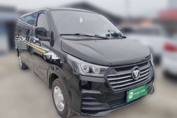 Used Foton Scenic G5 2020 2.4L Commercial Version Long-Wheelbase Flat-Roof 6-Seater Multi-Purpose Passenger Vehicle 4K22D4M Front Right 45 Deg
