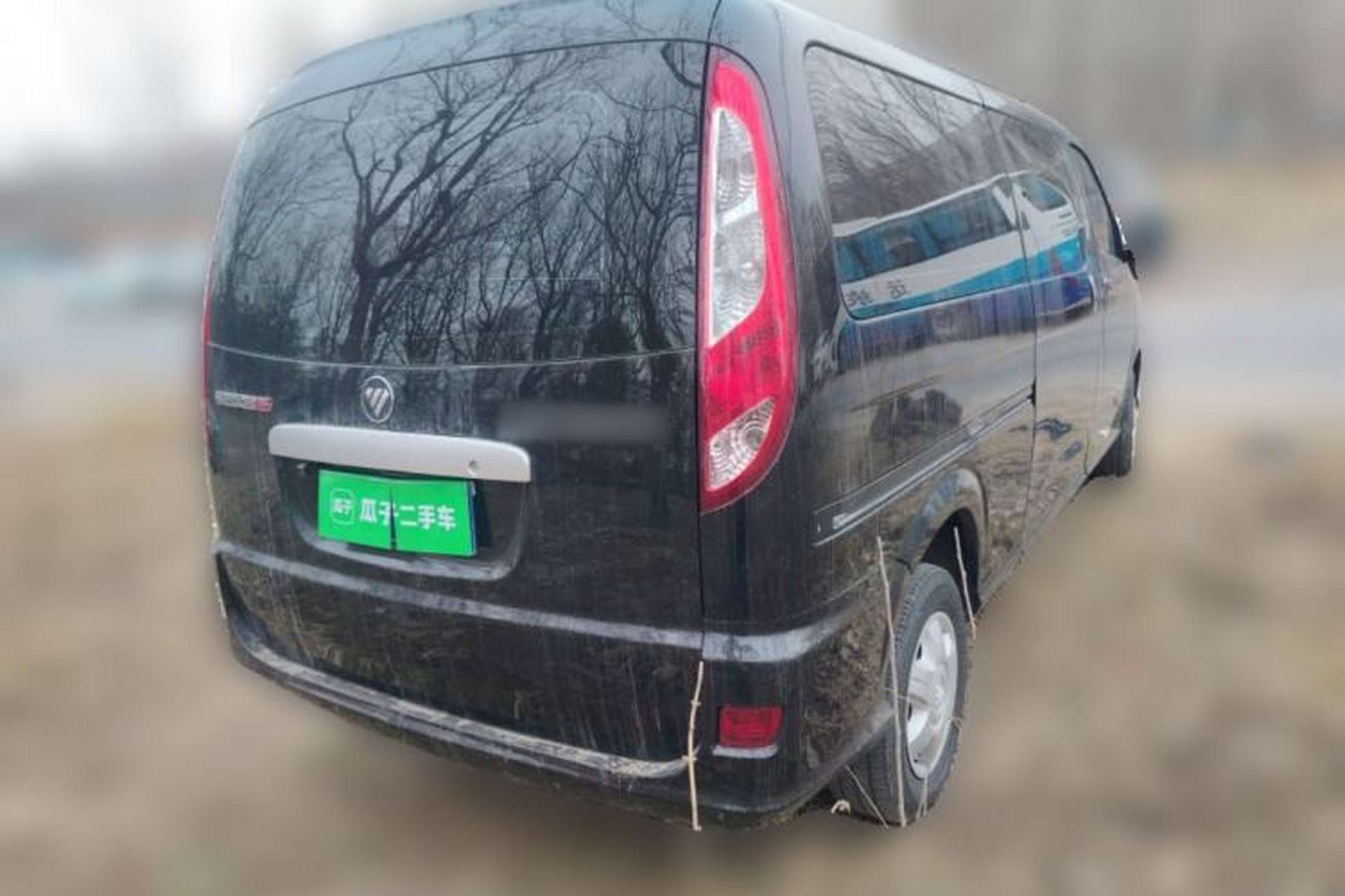 Used Foton Scenic G5 2020 2.0L Long-Wheelbase Flat-Roof 6-Seater Multi-Purpose Passenger Vehicle 1TZS Rear Right 45 Deg