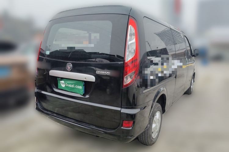 Used Foton Scenic G5 2020 2.4L Commercial Version Long-Wheelbase Flat-Roof 6-Seater Multi-Purpose Passenger Vehicle 4K22D4M Rear Right 45 Deg