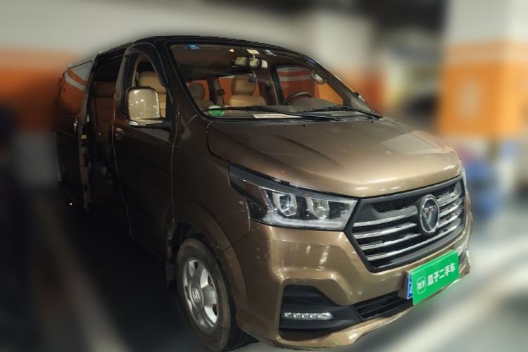 Used Foton Scenic G5 2020 2.4L Commercial Version Long-Wheelbase Flat-Roof 9-Seater Multi-Purpose Passenger Vehicle 4K22D4M Front Right 45 Deg