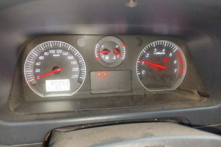 Used Foton Scenic G5 2020 2.0L Long-Wheelbase Flat-Roof 6-Seater Multi-Purpose Passenger Vehicle 1TZS Instrument Cluster