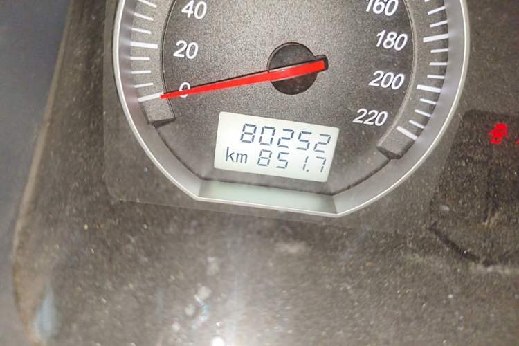 Used Foton Scenic G5 2020 2.0L Long-Wheelbase Flat-Roof 6-Seater Multi-Purpose Passenger Vehicle 1TZS Odometer Close Up